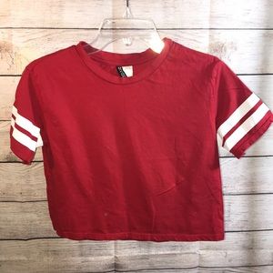 Red Crop Top